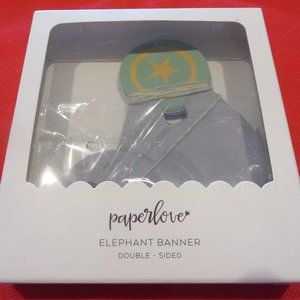 Elephant Banner for Baby Bedroom